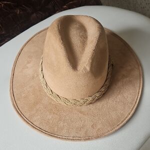 Tan Suede Women's Hat